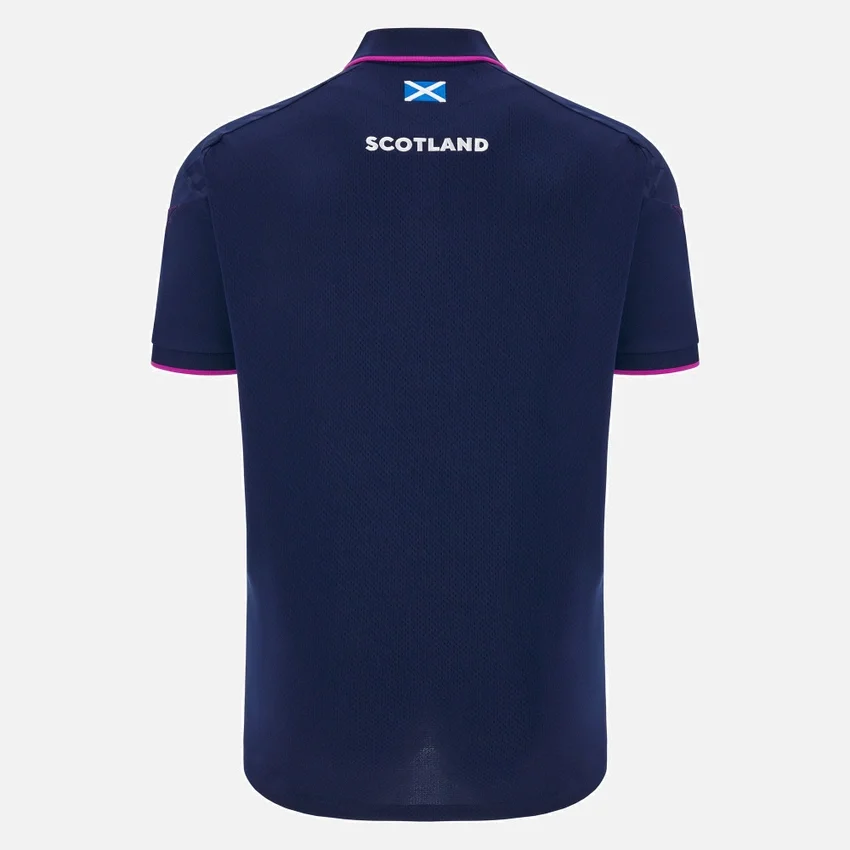 Polos de Poliéster da Seleção Escocesa de Rugby 2025/26 Polos de Poliéster da Seleção Escocesa de Rugby 2025/26