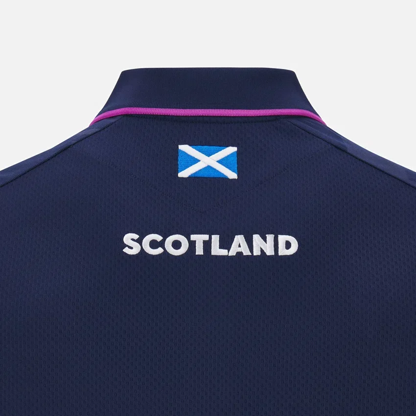 Polos de Poliéster da Seleção Escocesa de Rugby 2025/26 Polos de Poliéster da Seleção Escocesa de Rugby 2025/26