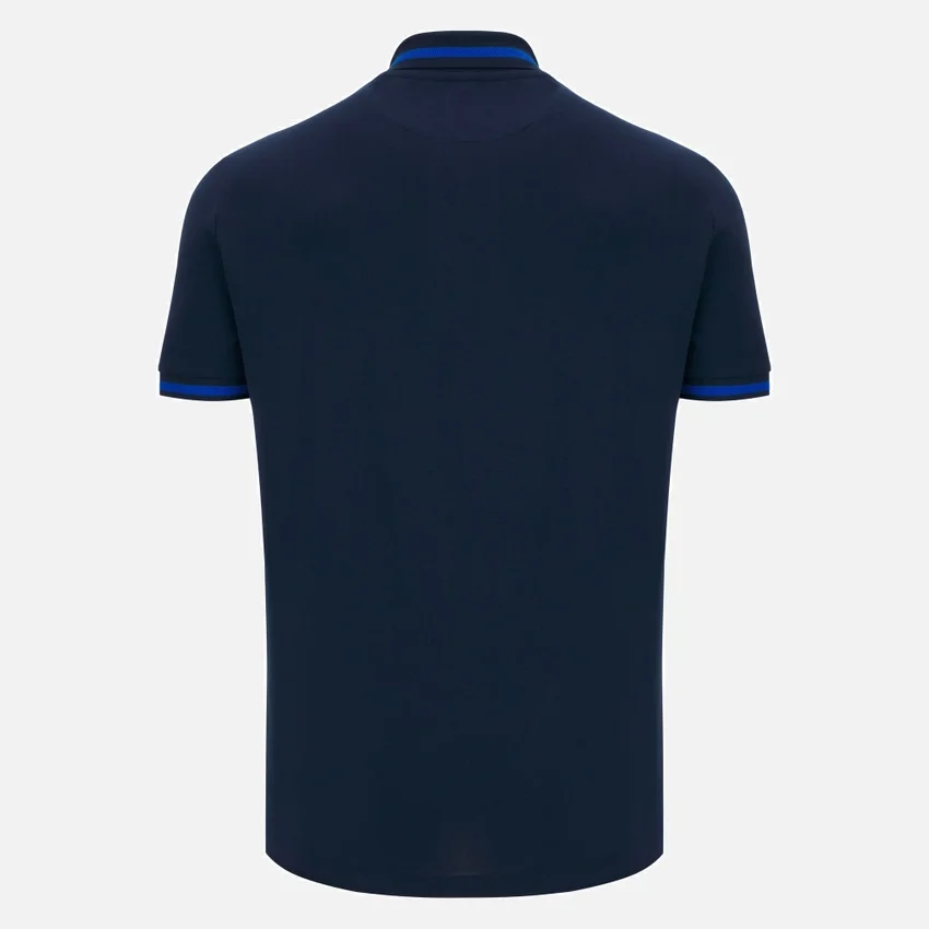 Polos de viagem azul-marinho para adultos Auxerre 2025/26 Athleisure Polos de viagem azul-marinho para adultos Auxerre 2025/26 Athleisure