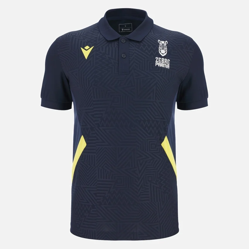 Polos de viagem para adulto Zebre Parma 2025/26 Polos de viagem para adulto Zebre Parma 2025/26