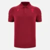 Polos de viagem Welsh Rugby 2025/26 Vermelho Escuro Polos de viagem Welsh Rugby 2025/26 Vermelho Escuro