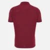 Polos de viagem Welsh Rugby 2025/26 Vermelho Escuro Polos de viagem Welsh Rugby 2025/26 Vermelho Escuro