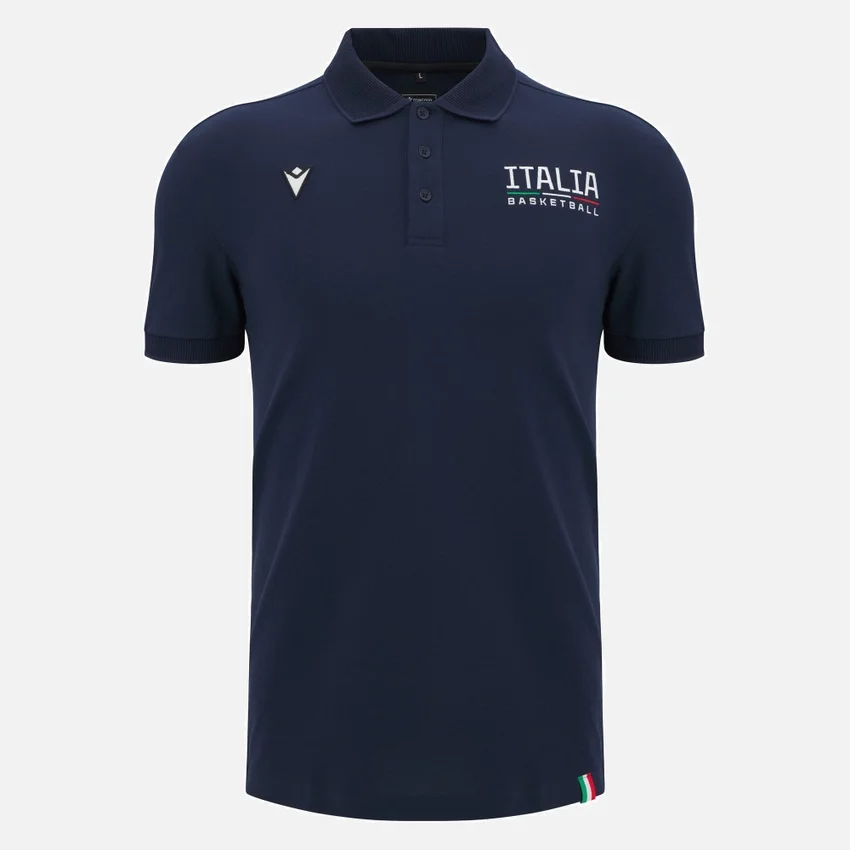 Polos masculinos Italbasket 2025/26 Athleisure Polos masculinos Italbasket 2025/26 Athleisure
