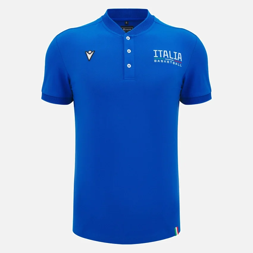 Polos masculinos Italbasket 2025/26 Athleisure Polos masculinos Italbasket 2025/26 Athleisure