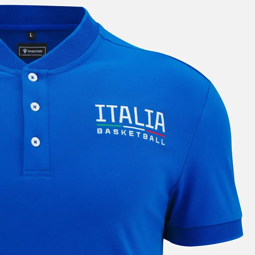 Polos masculinos Italbasket 2025/26 Athleisure Polos masculinos Italbasket 2025/26 Athleisure