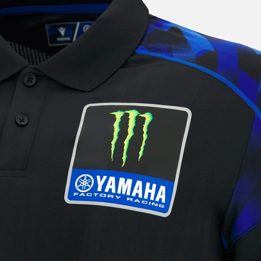 Polos Monster Energy Yamaha MotoGP 2026 para homem Polos Monster Energy Yamaha MotoGP 2026 para homem