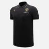Polos pretos para homens da Automobili Lamborghini Squadra Corse