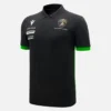 Polos pretos para homens da Automobili Lamborghini Squadra Corse Polos pretos para homens da Automobili Lamborghini Squadra Corse