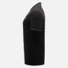 Polos pretos para homens da Automobili Lamborghini Squadra Corse
