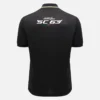 Polos pretos para homens da Automobili Lamborghini Squadra Corse Polos pretos para homens da Automobili Lamborghini Squadra Corse