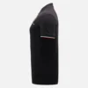 Polos pretos para homens da Automobili Lamborghini Squadra Corse