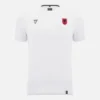 T-shirt Athleisure branca da Seleção Nacional da Albânia FSHF 2026/27 para homem T-shirt Athleisure branca da Seleção Nacional da Albânia FSHF 2026/27 para homem