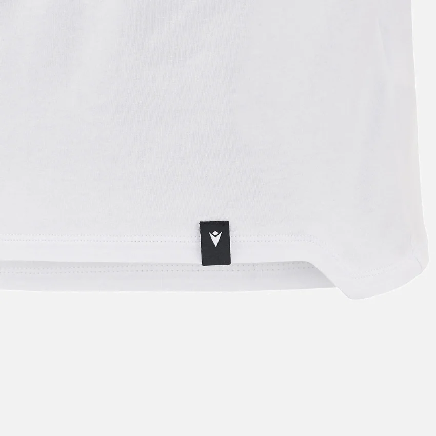 T-shirt Athleisure branca da Seleção Nacional da Albânia FSHF 2026/27 para homem T-shirt Athleisure branca da Seleção Nacional da Albânia FSHF 2026/27 para homem