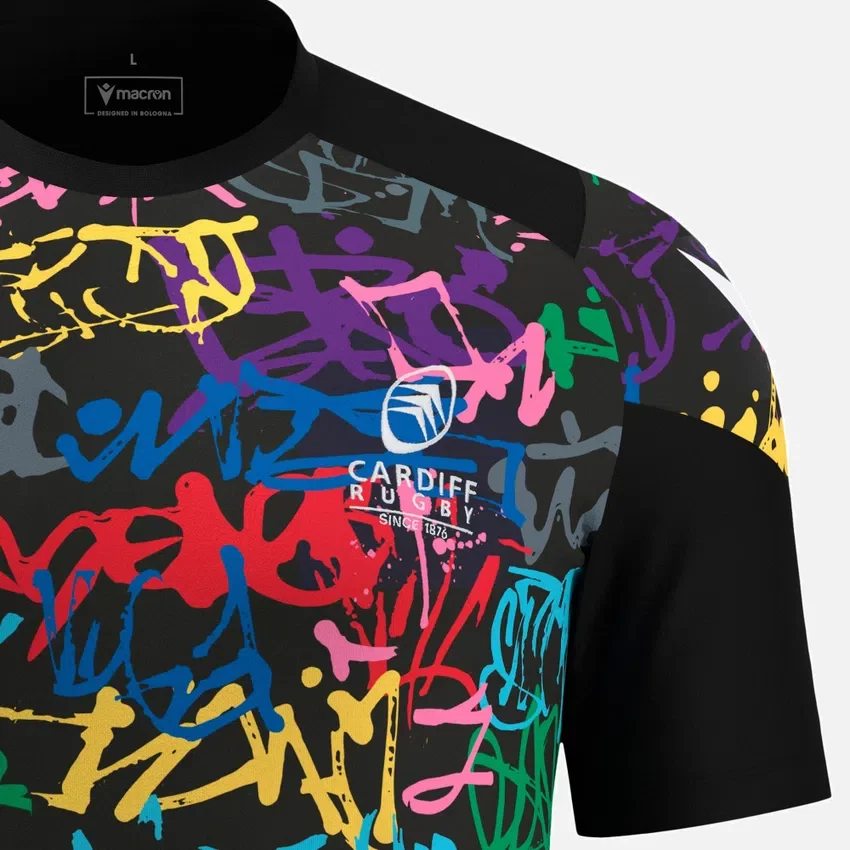 T-shirt Cardiff Rugby 2025/26 Graffiti T-shirt Cardiff Rugby 2025/26 Graffiti