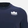 T-shirt de algodão azul-marinho Edinburgh Rugby 2025/26 T-shirt de algodão azul-marinho Edinburgh Rugby 2025/26