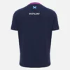 T-shirt de algodão azul-marinho Scottish Rugby 2025/26 T-shirt de algodão azul-marinho Scottish Rugby 2025/26