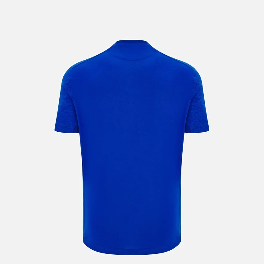 T-shirt de algodão de viagem para jogadores juniores da Italbasket 2025/26 T-shirt de algodão de viagem para jogadores juniores da Italbasket 2025/26