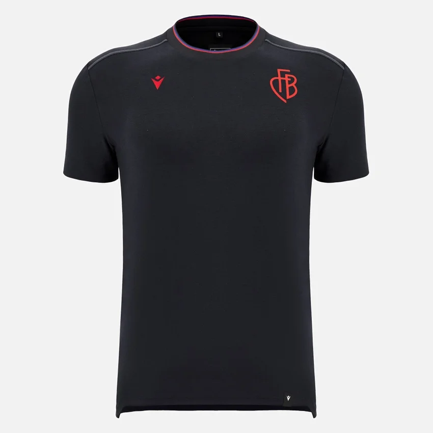 T-shirt de algodão para adultos FC Basel 2025/26 Athleisure T-shirt de algodão para adultos FC Basel 2025/26 Athleisure