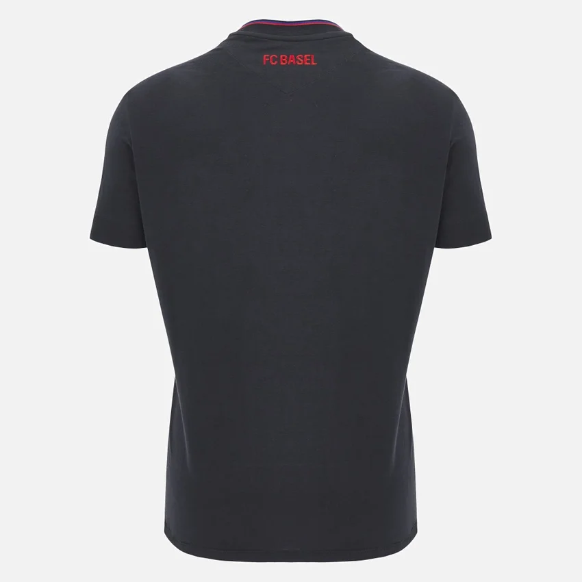 T-shirt de algodão para adultos FC Basel 2025/26 Athleisure T-shirt de algodão para adultos FC Basel 2025/26 Athleisure