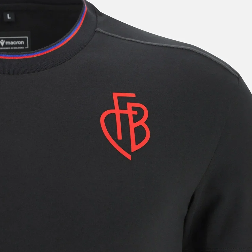 T-shirt de algodão para adultos FC Basel 2025/26 Athleisure T-shirt de algodão para adultos FC Basel 2025/26 Athleisure