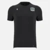 T-shirt de algodão preta Glasgow Warriors 2025/26 T-shirt de algodão preta Glasgow Warriors 2025/26