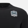 T-shirt de algodão preta Glasgow Warriors 2025/26 T-shirt de algodão preta Glasgow Warriors 2025/26