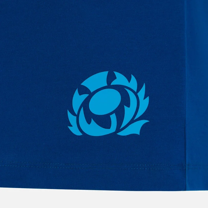 T-shirt de lazer azul-marinho Scottish Rugby 2025/26 T-shirt de lazer azul-marinho Scottish Rugby 2025/26