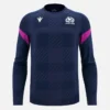 T-shirt de treino de manga comprida Scottish Rugby 2025/26 T-shirt de treino de manga comprida Scottish Rugby 2025/26