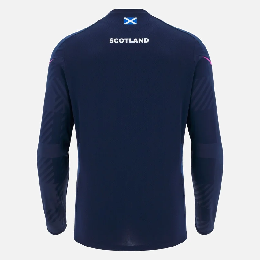 T-shirt de treino de manga comprida Scottish Rugby 2025/26 T-shirt de treino de manga comprida Scottish Rugby 2025/26