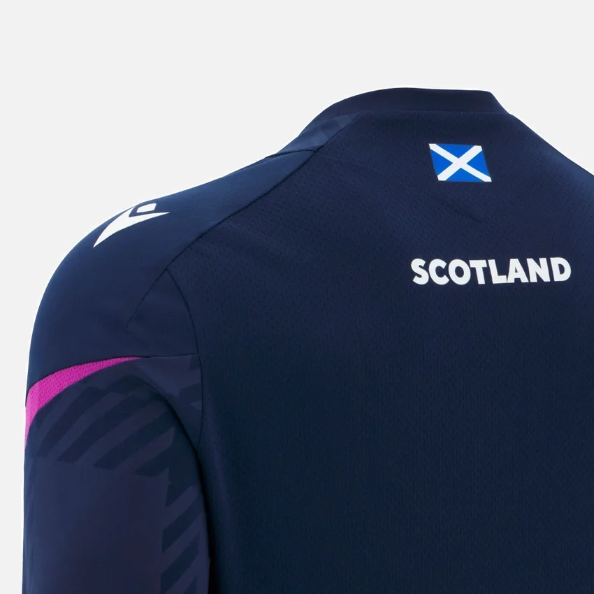 T-shirt de treino de manga comprida Scottish Rugby 2025/26 T-shirt de treino de manga comprida Scottish Rugby 2025/26
