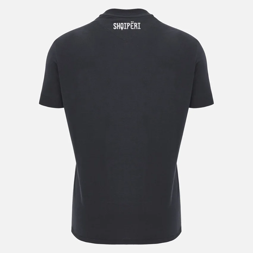 T-shirt de treino preta da Seleção Nacional da Albânia FSHF 2026/27 para homem T-shirt de treino preta da Seleção Nacional da Albânia FSHF 2026/27 para homem