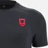 T-shirt de treino preta da Seleção Nacional da Albânia FSHF 2026/27 para homem T-shirt de treino preta da Seleção Nacional da Albânia FSHF 2026/27 para homem