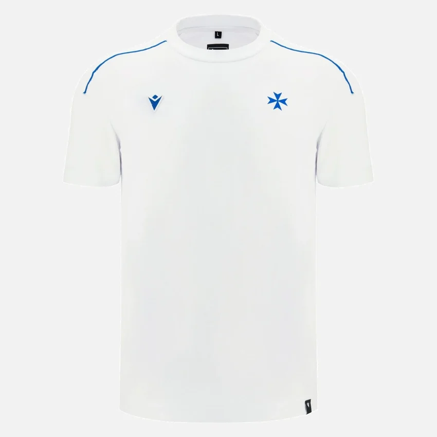 T-shirt de viagem branca para adultos Auxerre 2025/26 Athleisure T-shirt de viagem branca para adultos Auxerre 2025/26 Athleisure