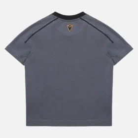 T-shirt desportiva cinzenta para criança da Automobili Lamborghini Squadra Corse