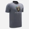 T-shirt desportiva cinzenta para homem da Automobili Lamborghini Squadra Corse T-shirt desportiva cinzenta para homem da Automobili Lamborghini Squadra Corse