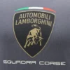 T-shirt desportiva cinzenta para homem da Automobili Lamborghini Squadra Corse T-shirt desportiva cinzenta para homem da Automobili Lamborghini Squadra Corse