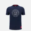 T-shirt infantil de algodão azul-marinho da coleção Unibo T-shirt infantil de algodão azul-marinho da coleção Unibo