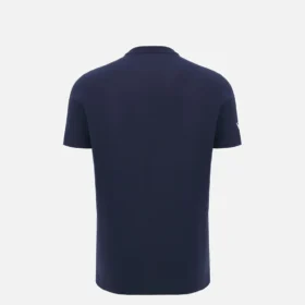 T-shirt infantil de algodão azul-marinho da coleção Unibo