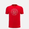 T-shirt infantil de algodão vermelha da coleção Unibo T-shirt infantil de algodão vermelha da coleção Unibo