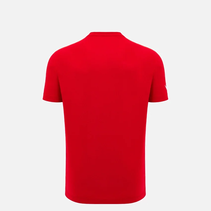 T-shirt infantil de algodão vermelha da coleção Unibo T-shirt infantil de algodão vermelha da coleção Unibo