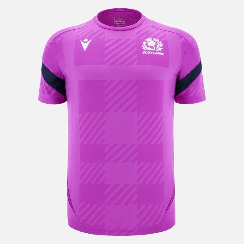 T-shirt roxa Scottish Rugby 2025/26 T-shirt roxa Scottish Rugby 2025/26