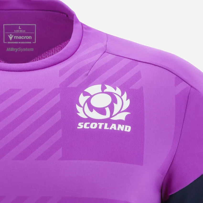 T-shirt roxa Scottish Rugby 2025/26 T-shirt roxa Scottish Rugby 2025/26