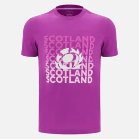 T-shirt roxo Scottish Rugby 2025/26