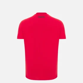 T-shirt vermelha da Seleção Nacional da Albânia FSHF 2026/27 Athleisure