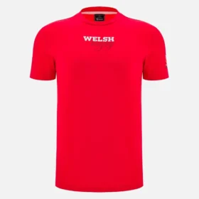T-shirt Vermelho de Adepto do Welsh Rugby 2025/26