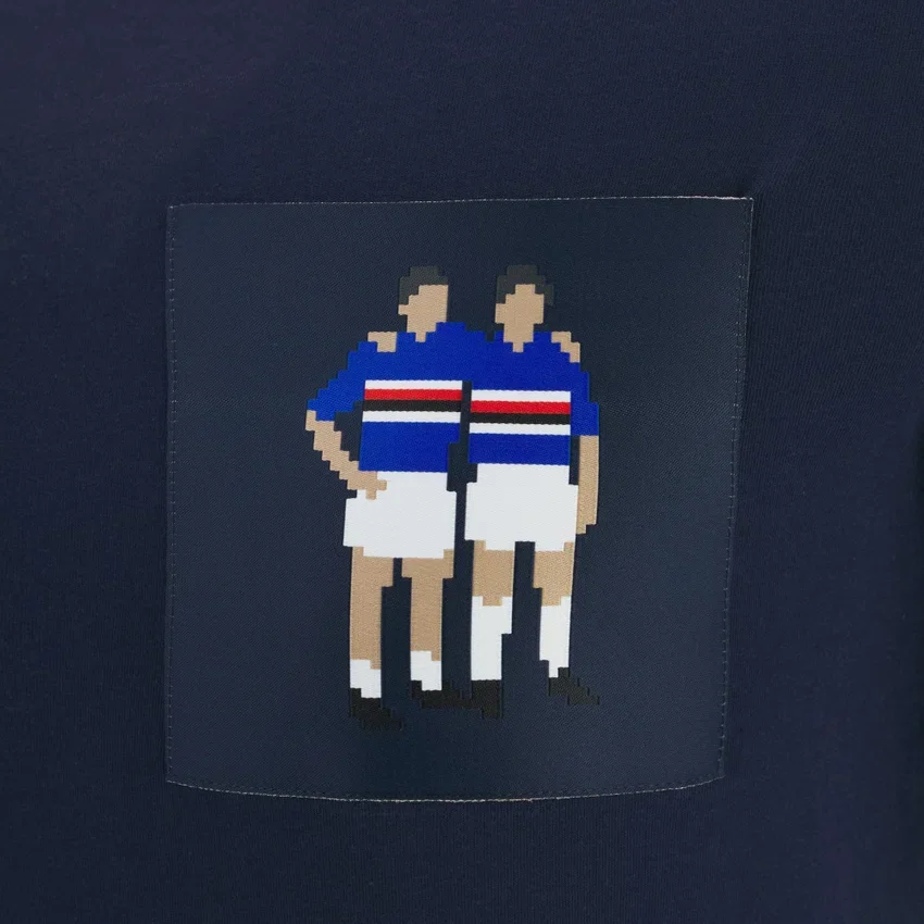 T-shirts da Linha de Fãs para Adultos da U.C. Sampdoria 2025/26 T-shirts da Linha de Fãs para Adultos da U.C. Sampdoria 2025/26