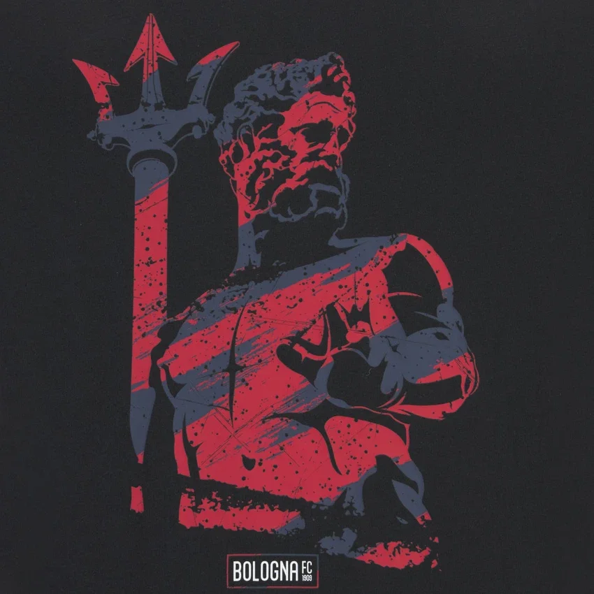 T-shirts da Linha de Fãs para Adultos do Bologna FC 1909 2025/26 T-shirts da Linha de Fãs para Adultos do Bologna FC 1909 2025/26