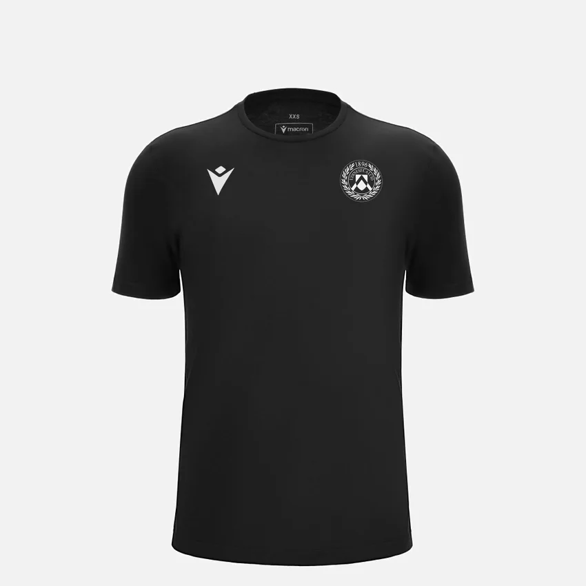 T-shirts de algodão da linha de fãs juniores do Udinese Calcio 2025/26 T-shirts de algodão da linha de fãs juniores do Udinese Calcio 2025/26