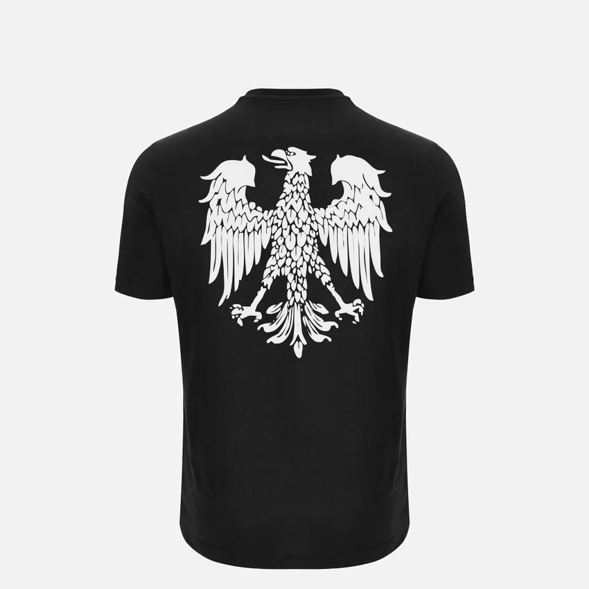 T-shirts de algodão da linha de fãs juniores do Udinese Calcio 2025/26 T-shirts de algodão da linha de fãs juniores do Udinese Calcio 2025/26
