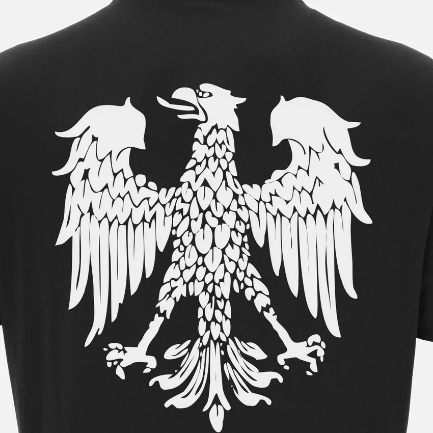 T-shirts de algodão da linha de fãs juniores do Udinese Calcio 2025/26 T-shirts de algodão da linha de fãs juniores do Udinese Calcio 2025/26